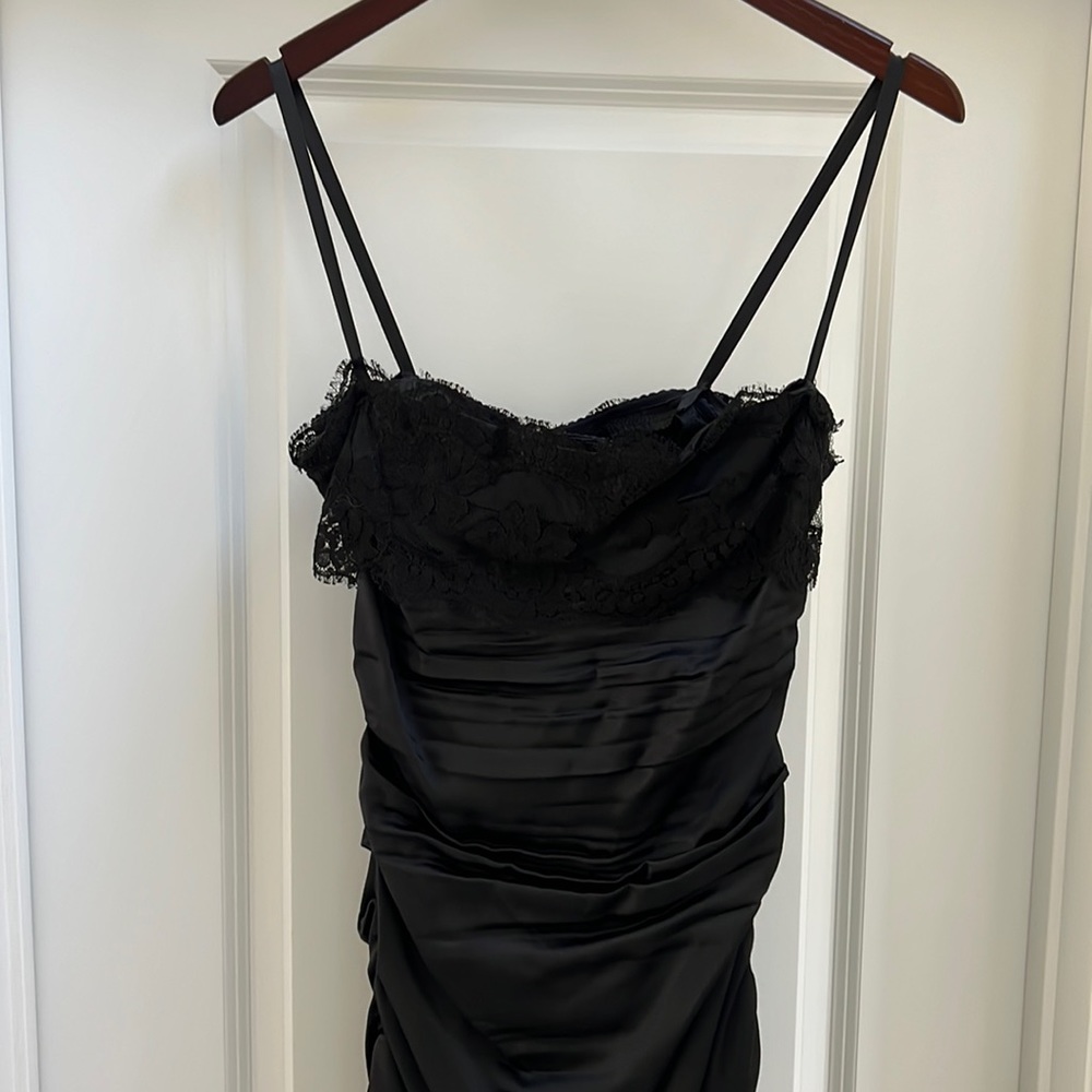 Dolce & Gabbana - long silk dress - XS